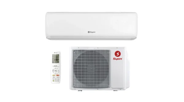 Syen Charm SOH09CH-E32DA1B oldalfali split klíma csomag 2,7 kW - BESZERELVE